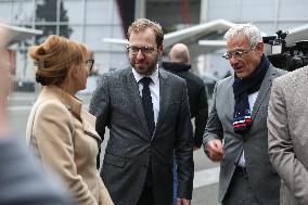 Antoine Armand Attends The "Made In France"  Fair In Paris