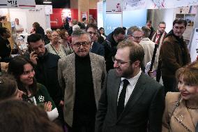 Antoine Armand Attends The "Made In France"  Fair In Paris