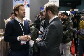 Antoine Armand Attends The "Made In France"  Fair In Paris