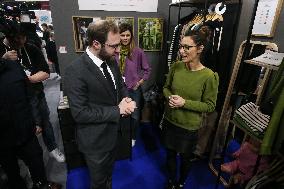 Antoine Armand Attends The "Made In France"  Fair In Paris