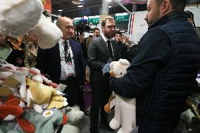 Antoine Armand Attends The "Made In France"  Fair In Paris