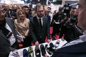 Antoine Armand Attends The "Made In France"  Fair In Paris