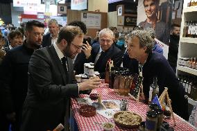 Antoine Armand Attends The "Made In France"  Fair In Paris