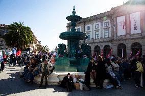 Workers' Strike In Porto