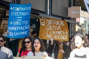 Workers' Strike In Porto