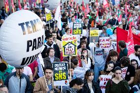 Workers' Strike In Porto