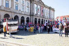 Workers' Strike In Porto