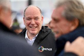 Prince Albert II Of Monaco At Vendee Globe 2024 - France