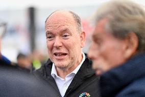 Prince Albert II Of Monaco At Vendee Globe 2024 - France