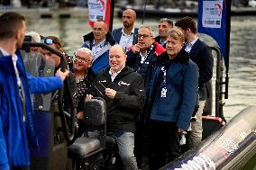 Prince Albert II Of Monaco At Vendee Globe 2024 - France