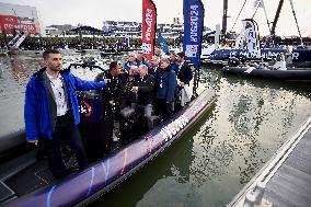 Prince Albert II Of Monaco At Vendee Globe 2024 - France