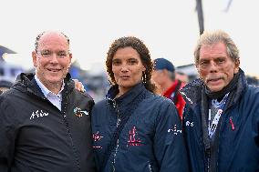 Prince Albert II Of Monaco At Vendee Globe 2024 - France