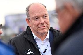 Prince Albert II Of Monaco At Vendee Globe 2024 - France