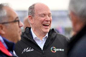 Prince Albert II Of Monaco At Vendee Globe 2024 - France