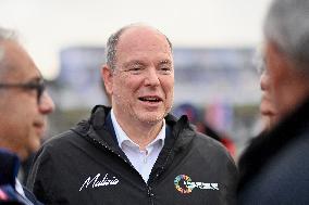 Prince Albert II Of Monaco At Vendee Globe 2024 - France