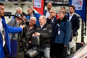 Prince Albert II Of Monaco At Vendee Globe 2024 - France