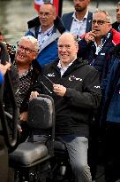 Prince Albert II Of Monaco At Vendee Globe 2024 - France