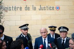 Didier Migaud Visits Baumettes Prison - Marseille