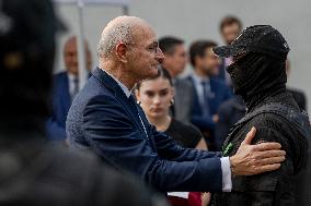 Didier Migaud Visits Baumettes Prison - Marseille