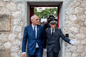 Didier Migaud Visits Baumettes Prison - Marseille