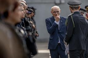 Didier Migaud Visits Baumettes Prison - Marseille