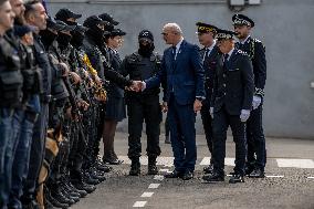 Didier Migaud Visits Baumettes Prison - Marseille