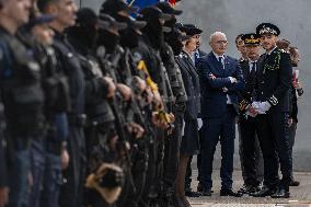 Didier Migaud Visits Baumettes Prison - Marseille