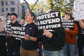 Women's Rights Protest In Washington After Election