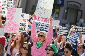 Women's Rights Protest In Washington After Election