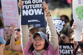 Women's Rights Protest In Washington After Election