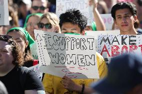 Women's Rights Protest In Washington After Election