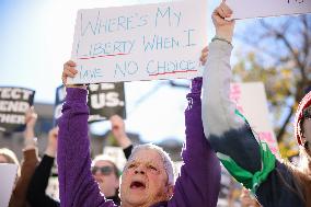 Women's Rights Protest In Washington After Election