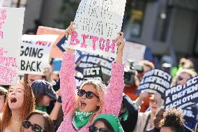 Women's Rights Protest In Washington After Election