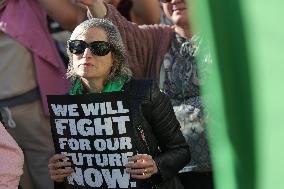 Women's Rights Protest In Washington After Election