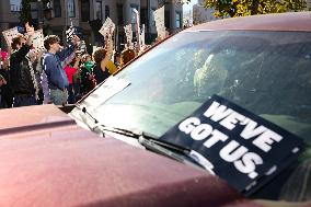 Women's Rights Protest In Washington After Election