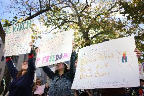 Women's Rights Protest In Washington After Election