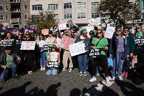 Women's Rights Protest In Washington After Election