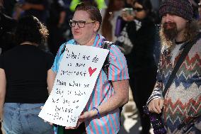 Women's Rights Protest In Washington After Election