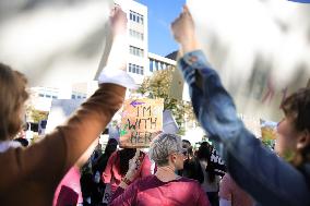 Women's Rights Protest In Washington After Election