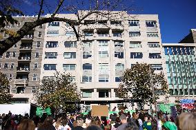 Women's Rights Protest In Washington After Election