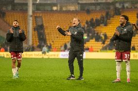 Norwich City FC v Bristol City FC - Sky Bet Championship