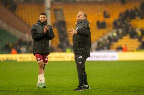 Norwich City FC v Bristol City FC - Sky Bet Championship