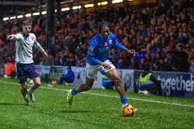 Stockport County v Bolton Wanderers - Sky Bet League 1