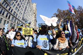 Protest In New York