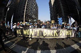 PROTEST MIGRANT NEW YORK