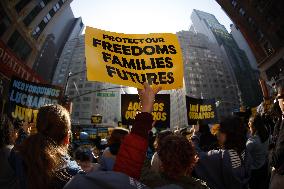 PROTEST MIGRANT NEW YORK