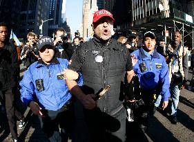 PROTEST MIGRANT NEW YORK