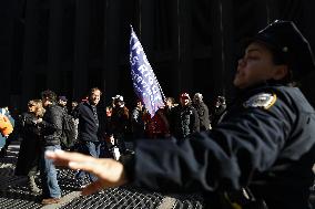 PROTEST MIGRANT NEW YORK