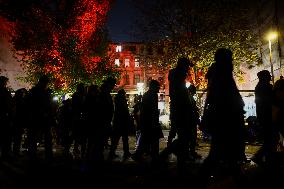 The Commemoration Of The Kristallnacht In Berlin