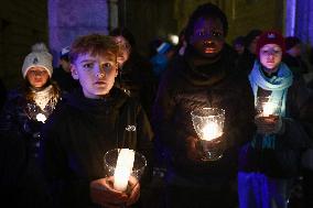 The Commemoration Of The Kristallnacht In Berlin